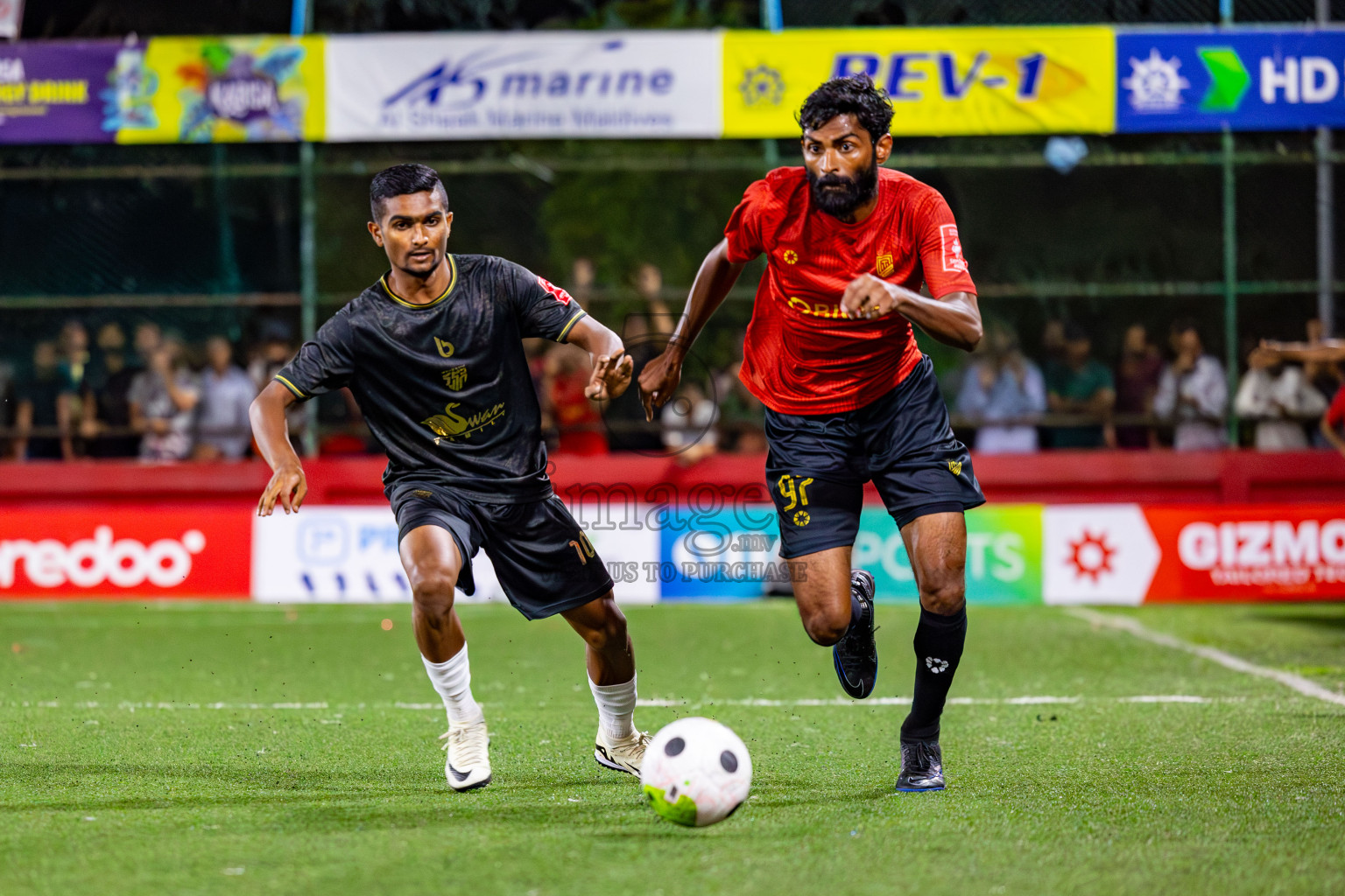 HDh Naavaidhoo vs HA Utheemu on Day 39 of Golden Futsal Challenge 2024 was held on Saturday, 24th February 2024, in Hulhumale', Maldives 
Photos: Mohamed Mahfooz Moosa/ images.mv