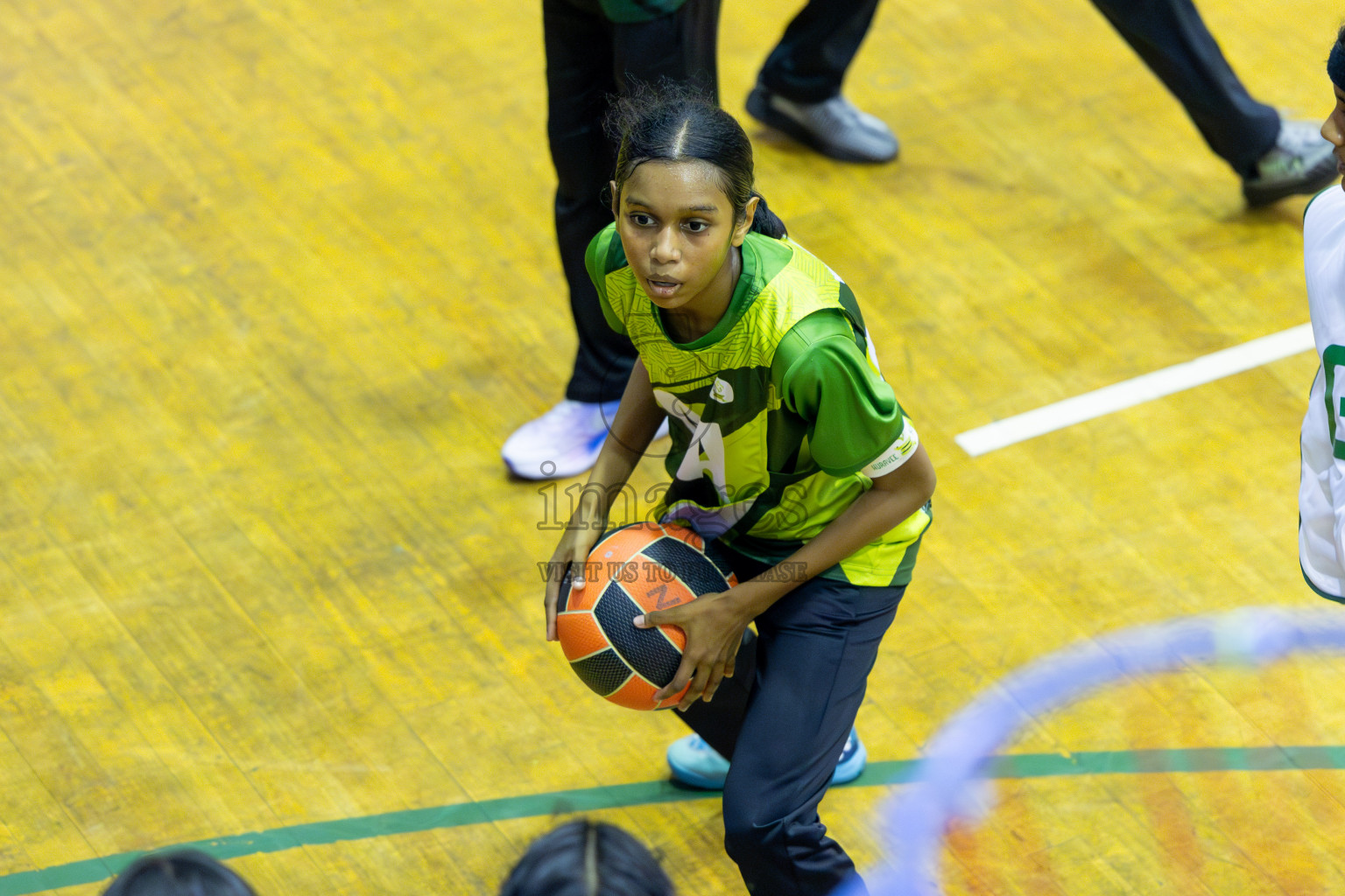 Day 15 of 25th Inter-School Netball Tournament was held in Social Center at Male', Maldives on Monday, 26th August 2024. Photos: Mohamed Mahfooz Moosa / images.mv