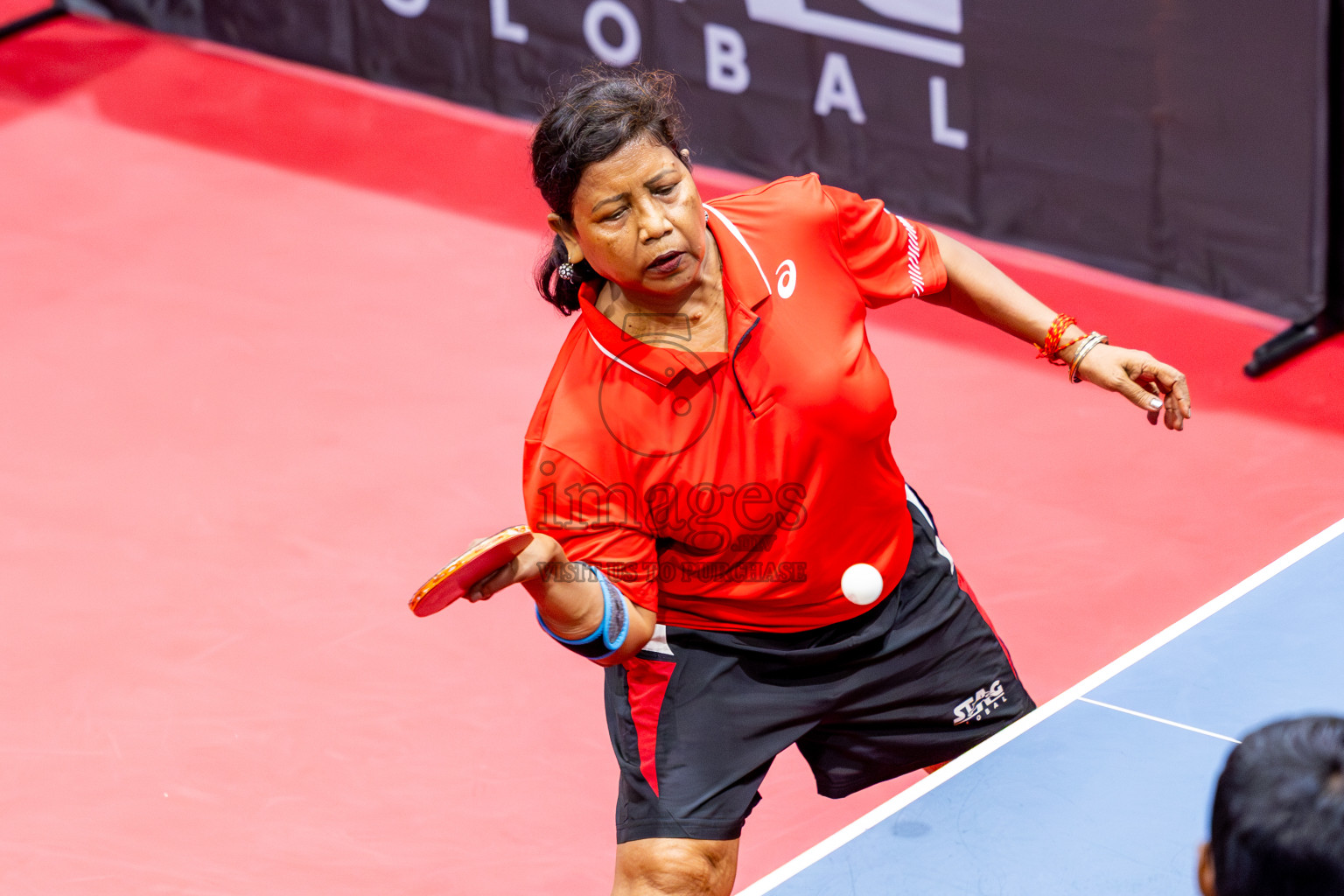 Day 2 of 1st Thoddoo Masters Table Tennis Tournament was held on Friday, 22nd August 2025 in AA Thoddoo, Maldives. Photos: Nausham Waheed / images.mv