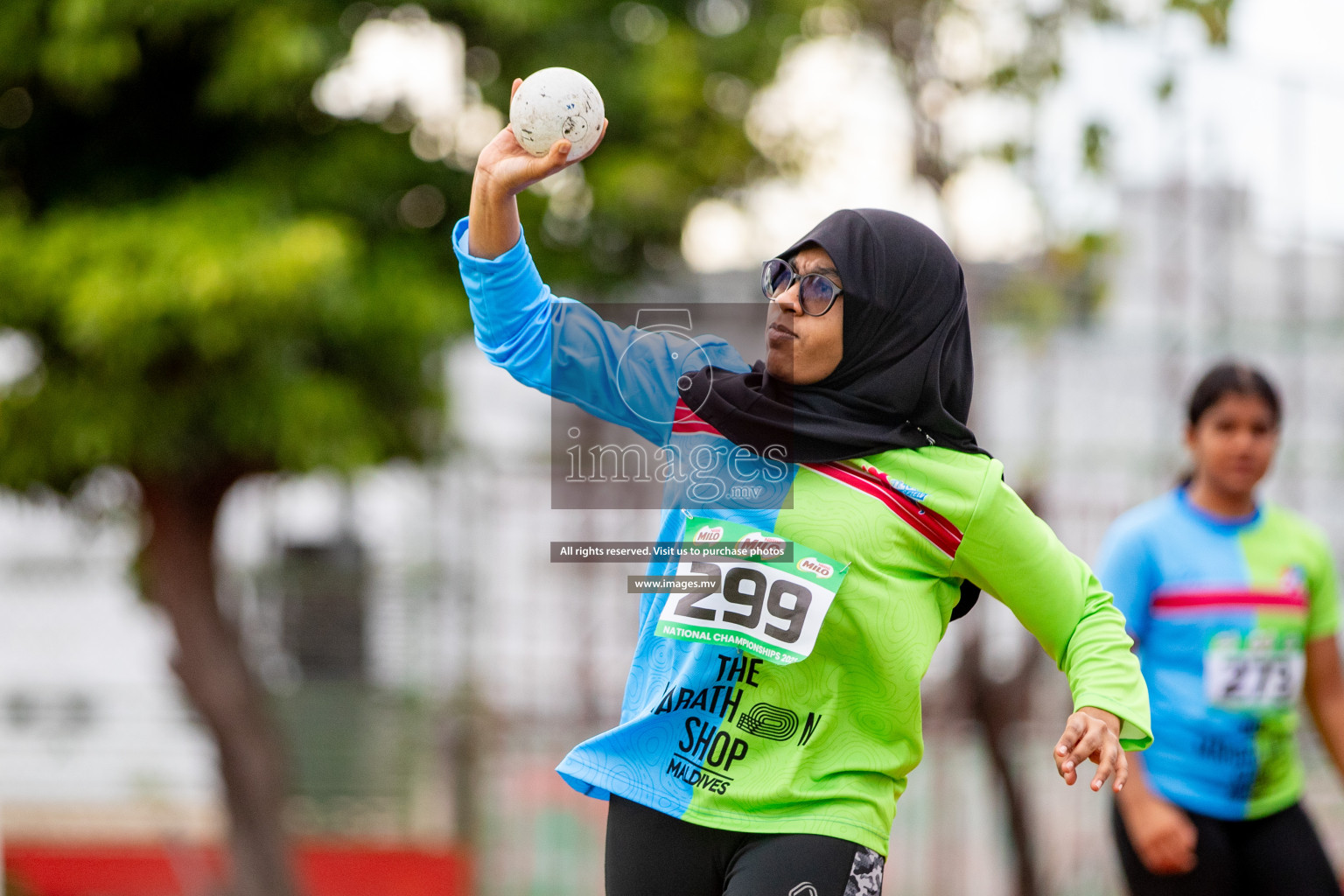 Day 2 of National Athletics Championship 2023 was held in Ekuveni Track at Male', Maldives on Friday, 24th November 2023. Photos: Hassan Simah / images.mv