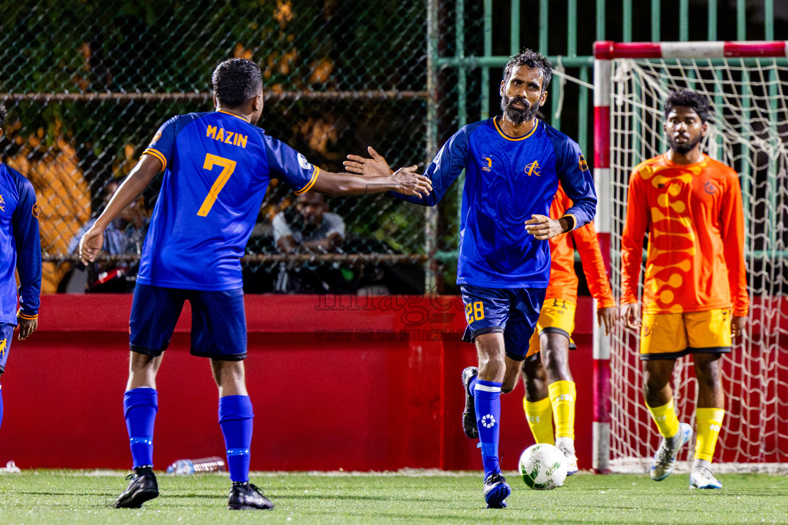 Hulhumale' Hospital vs Customs RC in Day 15 of Office League 2025 was held on Friday, 2nd May 2025 in Hulhumale', Maldives. Photos: Nausham Waheed / images.mv