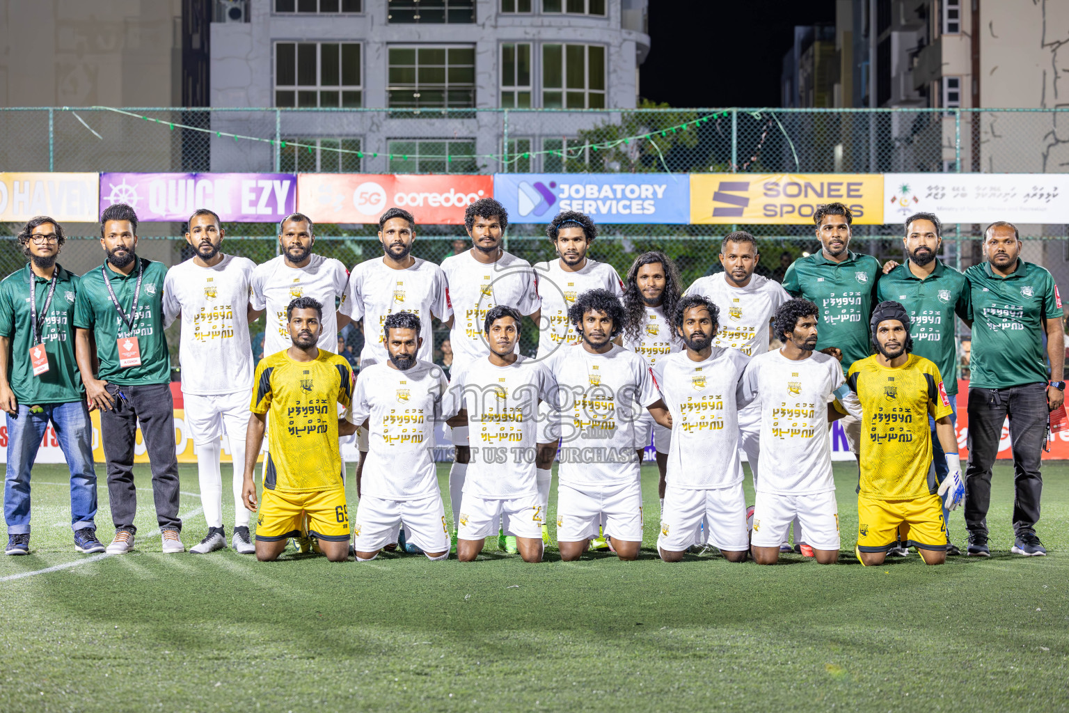 Lh Kurendhoo vs Lh Olhuvelifushi in Day 15 of Golden Futsal Challenge 2025 was held on Sunday, 19th January 2025, in Hulhumale', Maldives. Photos: Ismail Thoriq / images.mv
