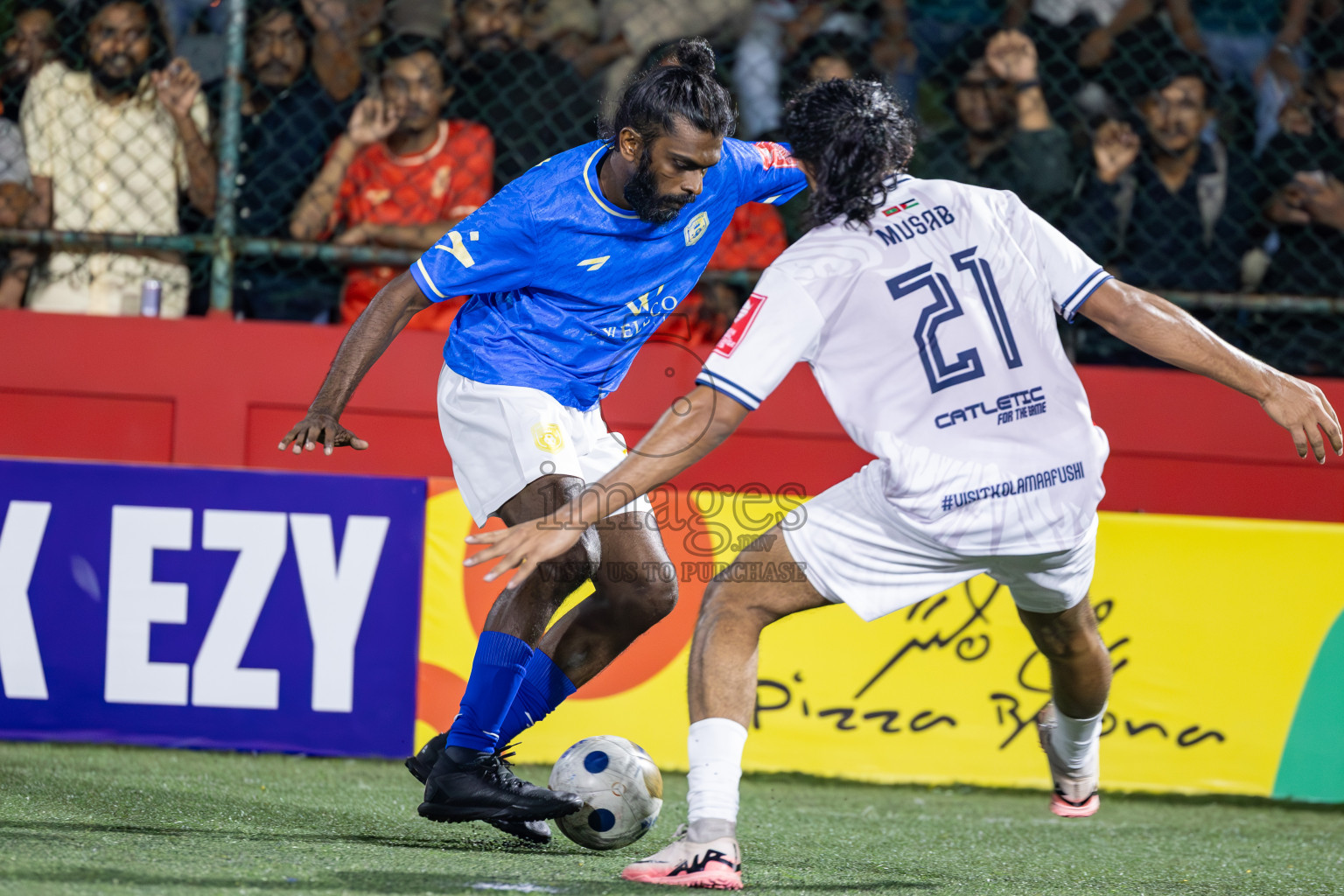 GA Dhevvadhoo vs GA Kolamaafushi in Day 8 of Golden Futsal Challenge 2025 was held on Sunday, 12th January 2025, in Hulhumale', Maldives
Photos: Ismail Thoriq / images.mv