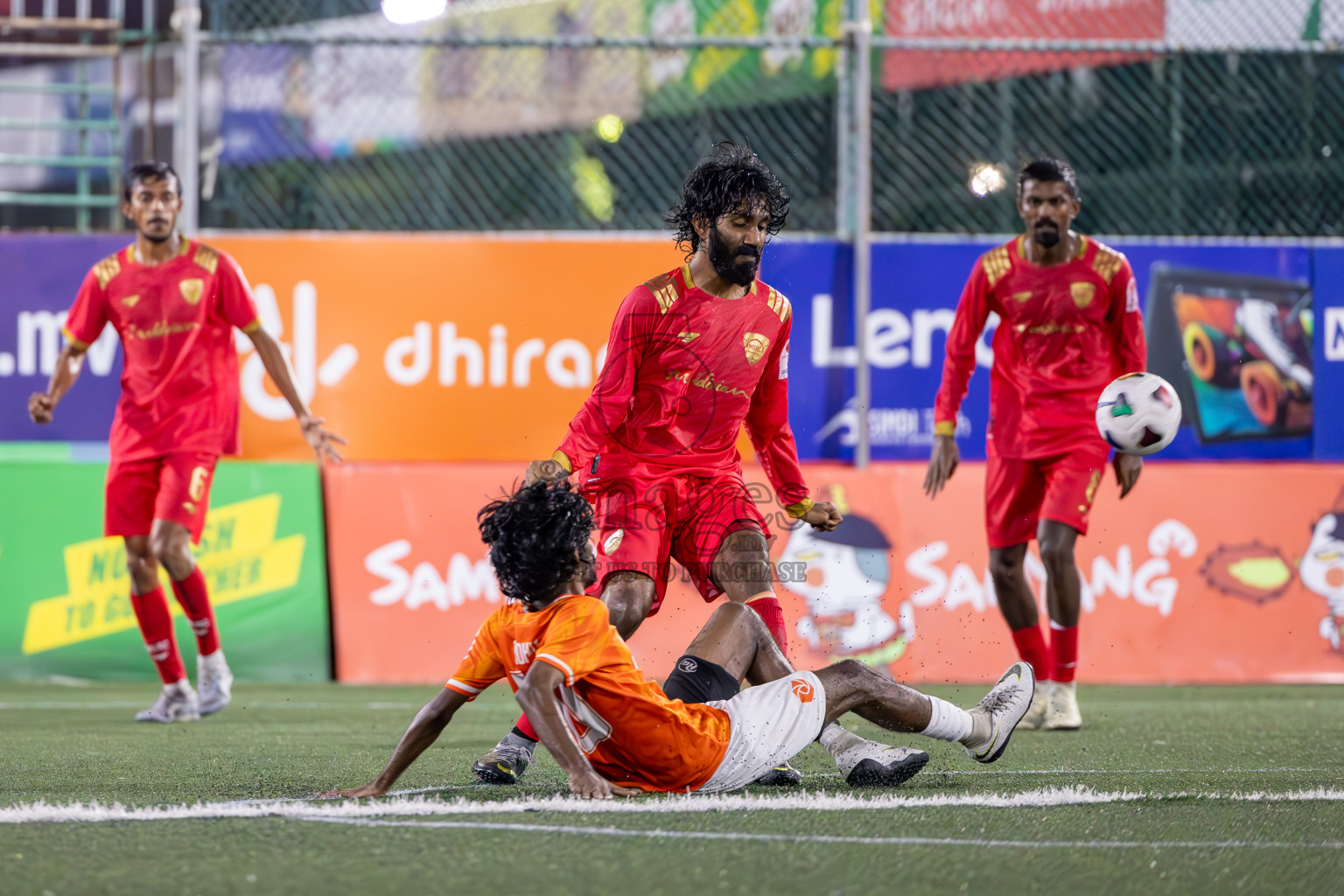 FSM vs Maldivian in Round of 16 of Club Maldives Cup 2024 held in Rehendi Futsal Ground, Hulhumale', Maldives on Monday, 7th October 2024. Photos: Ismail Thoriq / images.mv