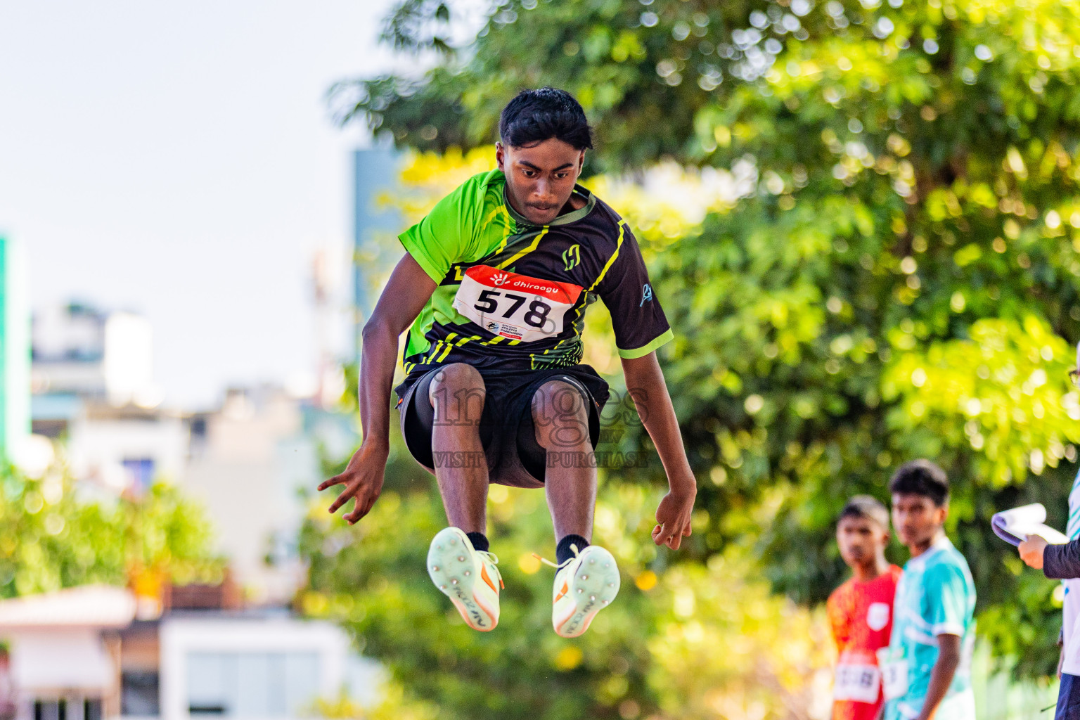 Day 3 of Inter-school Athletics Championship 2025 held in Ekuveni Synthetic Track, Male', Maldives on Wednesday, 08th October 2025. Photos by: Areef Adam / Images.mv
