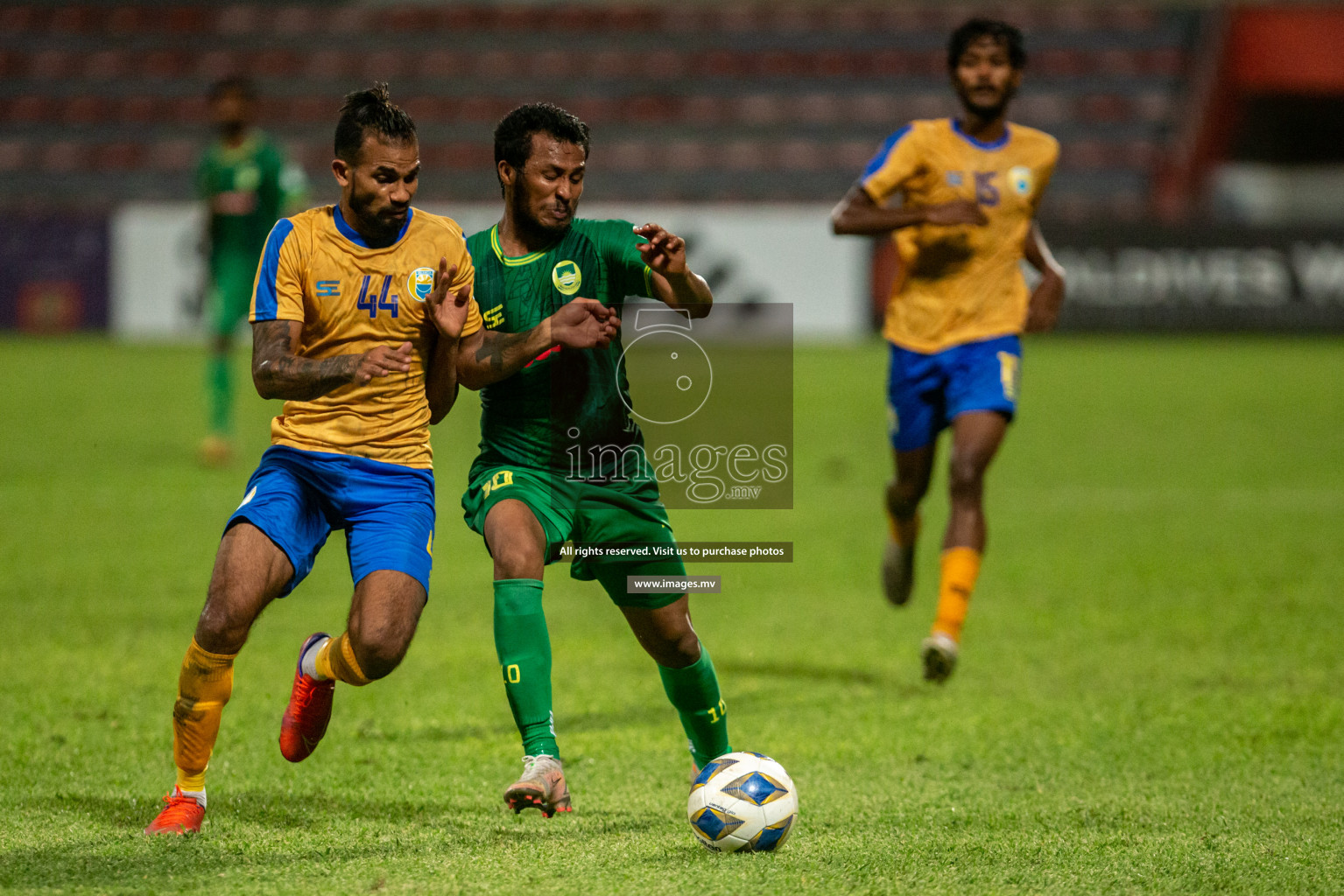 Maziya SRC vs Club Valencia in the Community Shield Match 2021/2022 on 15 December 2021 held in Male', Maldives. Photos: Hassan Simah / images.mv