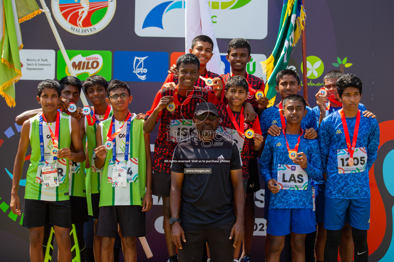 Final Day of Inter School Athletics Championship 2023 was held in Hulhumale' Running Track at Hulhumale', Maldives on Friday, 19th May 2023. Photos: Mohamed Mahfooz Moosa / images.mv