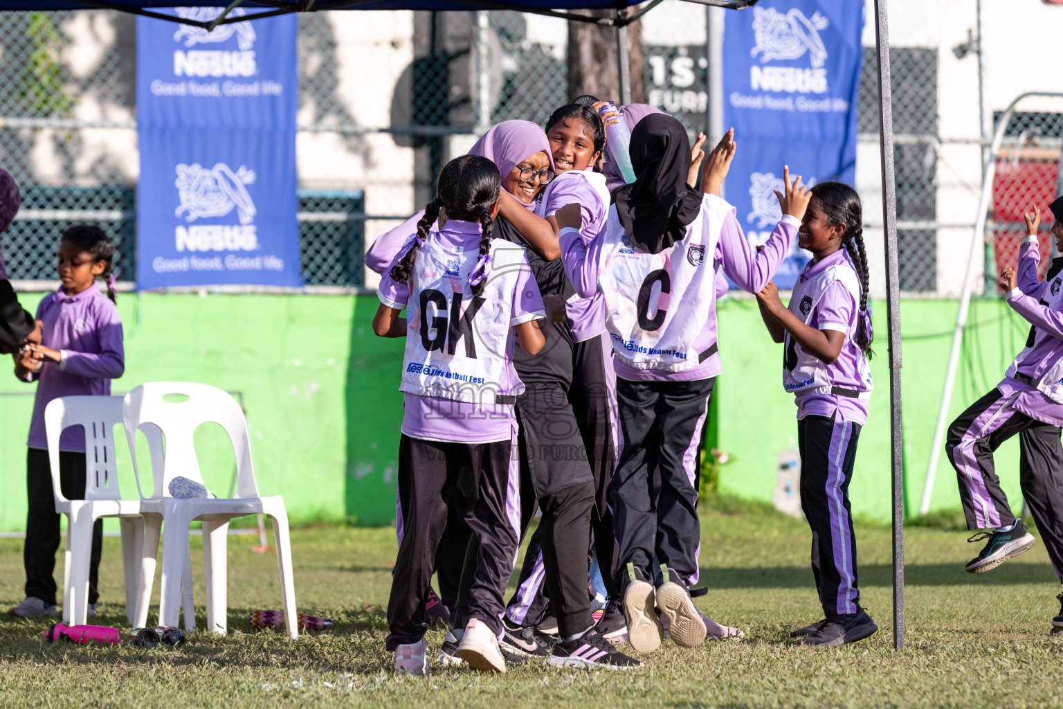 Day 3 of Nestle' Kids Netball Fiesta 2023 held in Henveyru Stadium, Male', Maldives on Saturday, 2nd December 2023. Photos by Nausham Waheed / Images.mv