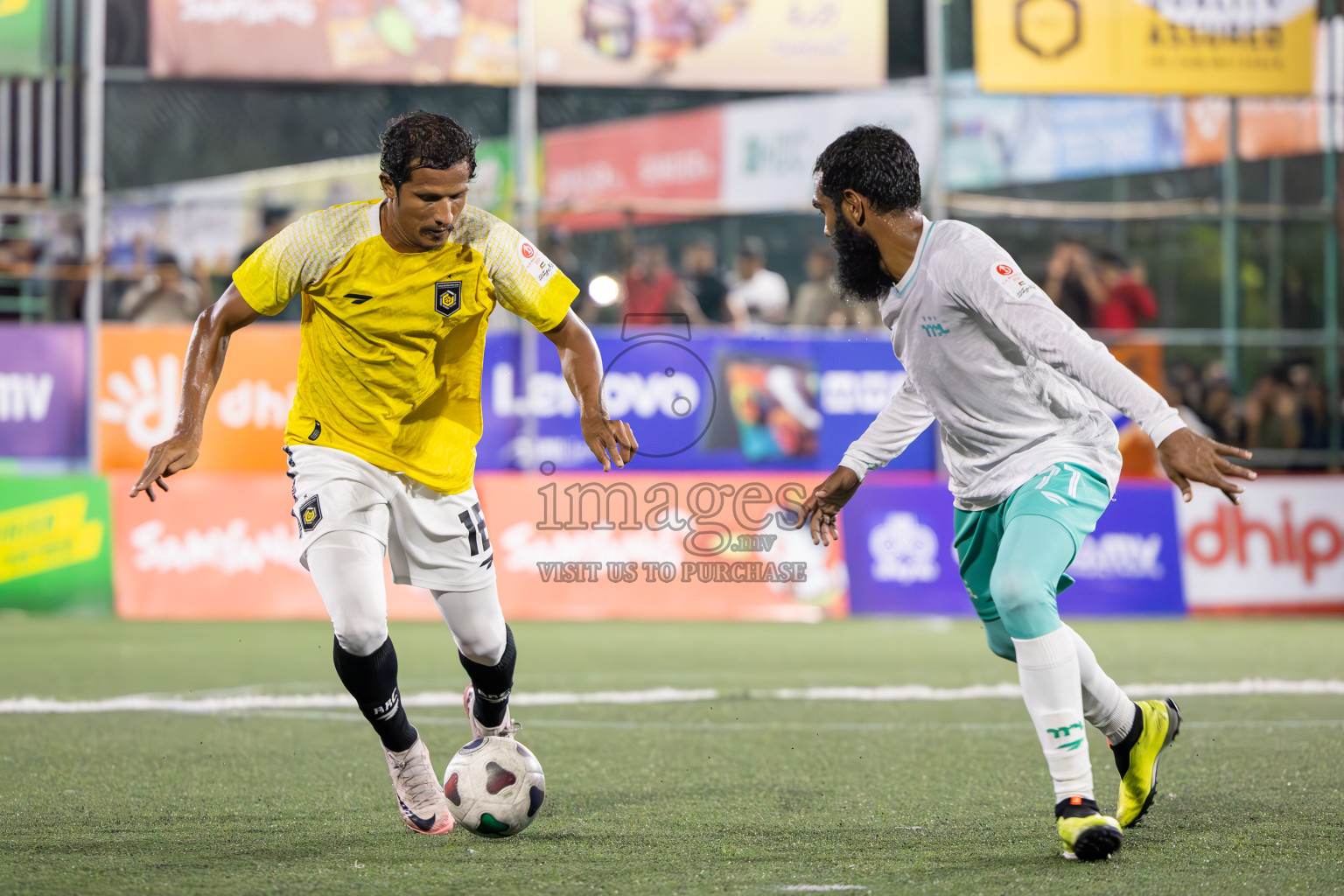 RRC vs MPL in Semi Finals of Club Maldives Cup 2024 held in Rehendi Futsal Ground, Hulhumale', Maldives on Monday, 14th October 2024. Photos: Ismail Thoriq / images.mv