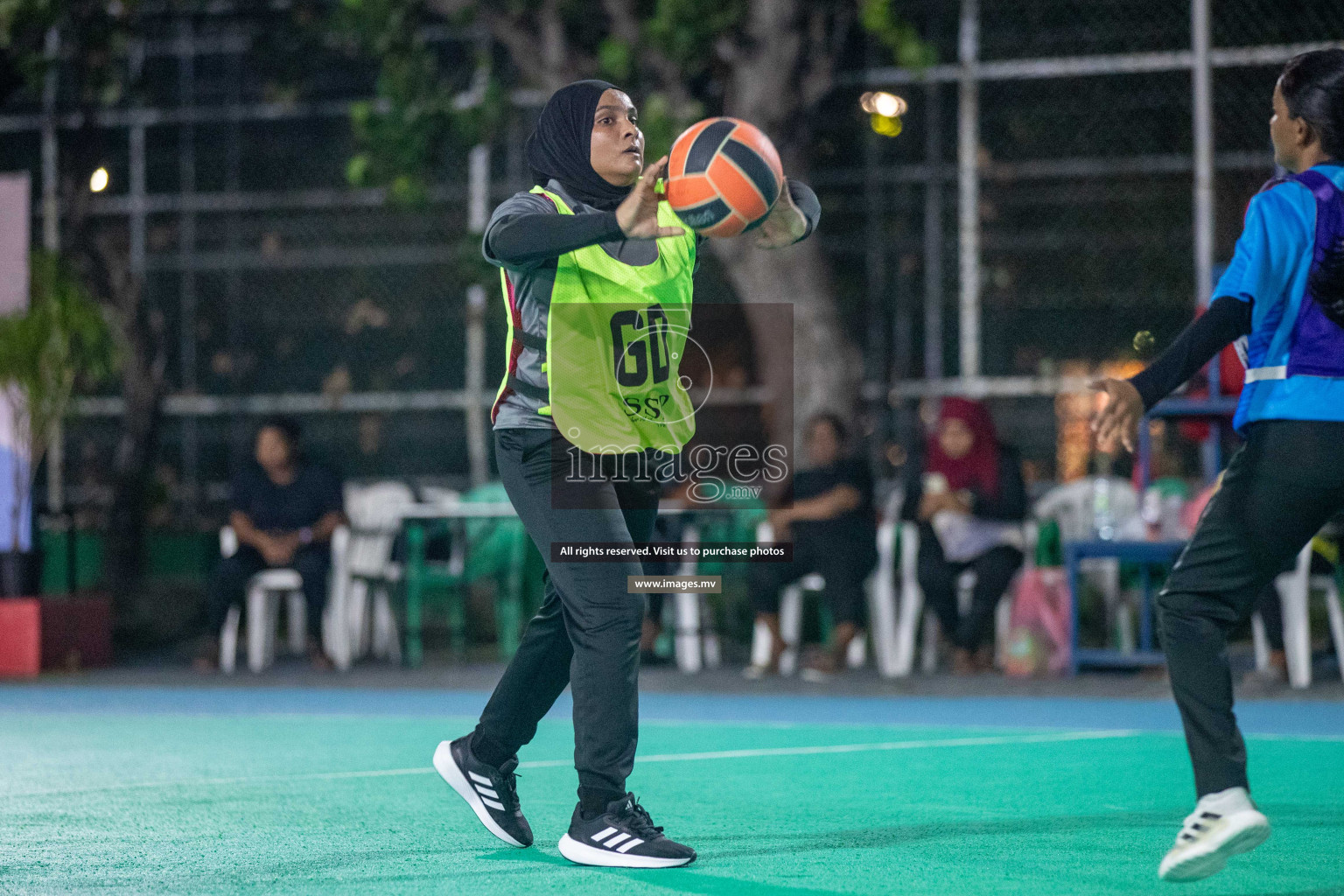 Day 6 of 20th Milo National Netball Tournament 2023, held in Synthetic Netball Court, Male', Maldives on 4th June 2023 Photos: Nausham Waheed/ Images.mv