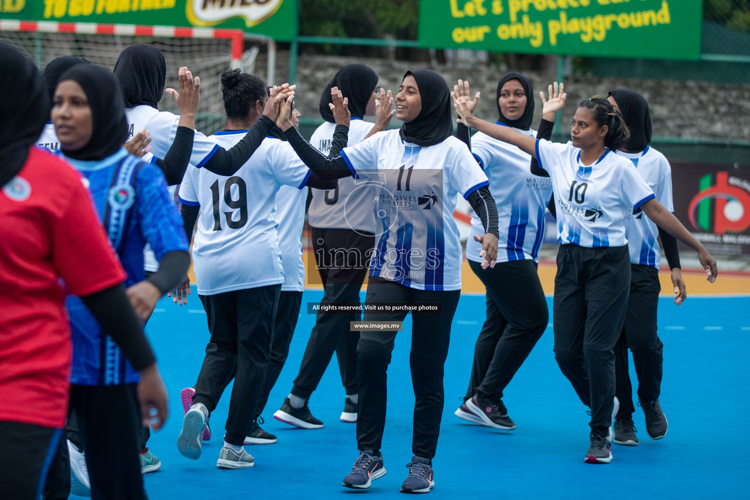 Final of Milo 6th Inter Office Handball Tournament 2022 - Photos by Nausham Waheed & Hassan Simah