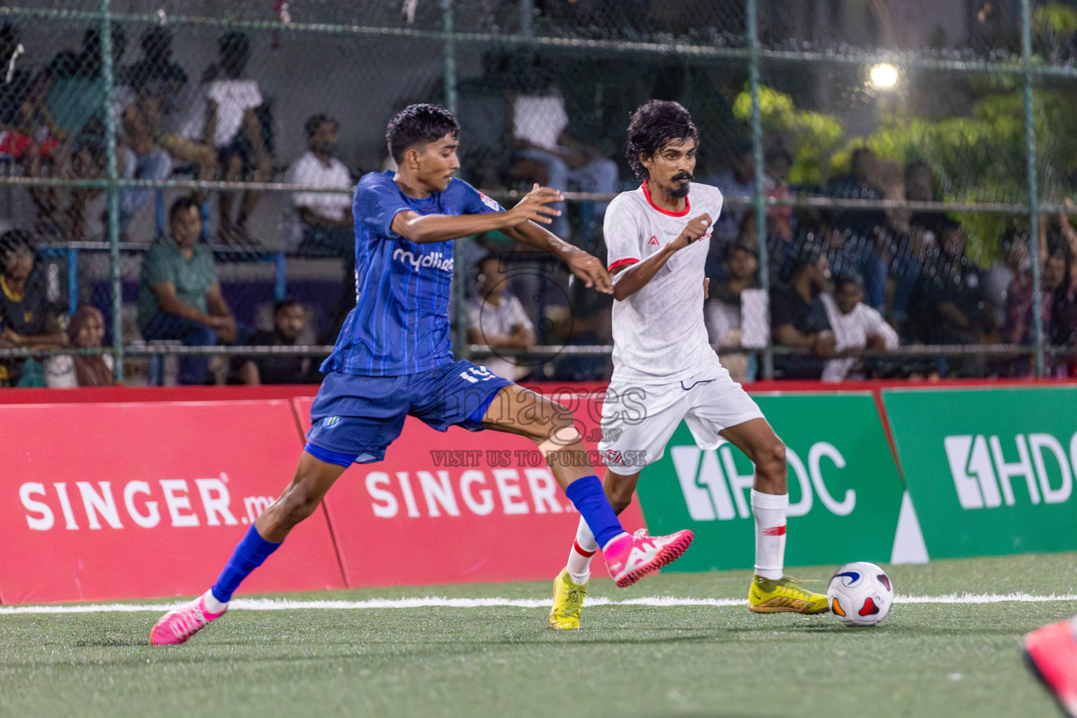 Team Allied vs Club Aasandha in Club Maldives Cup 2024 held in Rehendi Futsal Ground, Hulhumale', Maldives on Monday, 23rd September 2024. 
Photos: Mohamed Mahfooz Moosa / images.mv