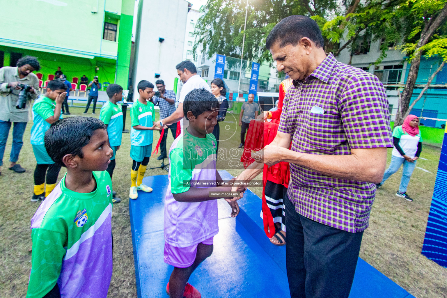 Day 4 of Milo Kids Football Fiesta 2022 was held in Male', Maldives on 22nd October 2022. Photos:Hassan Simah / images.mv