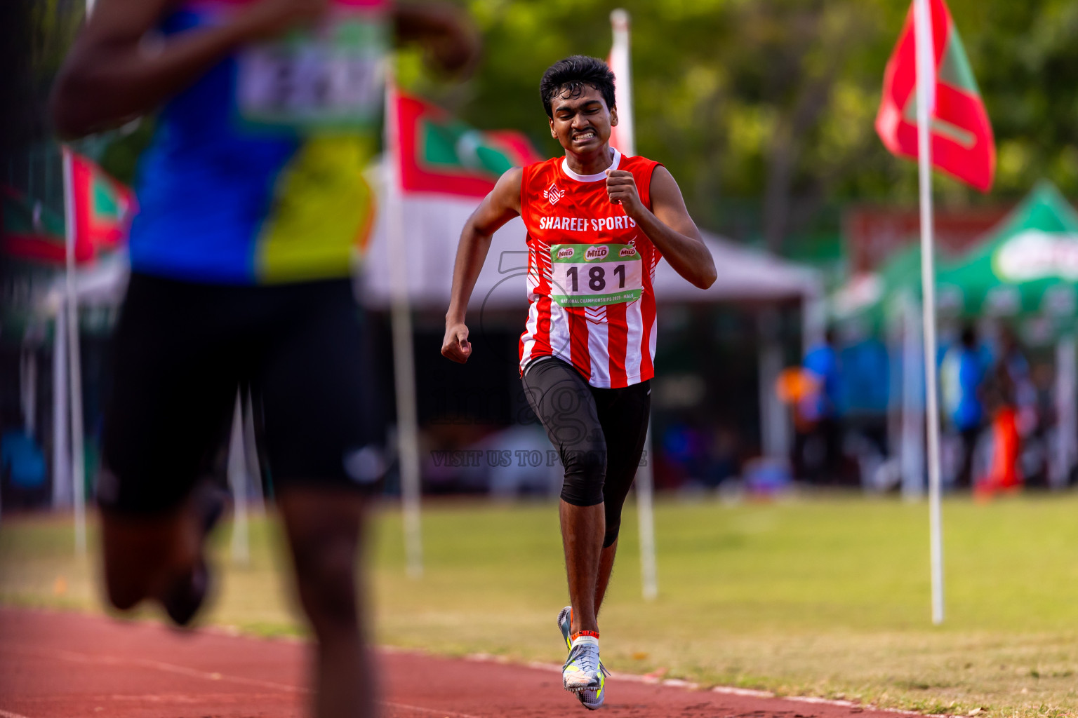 Day 3 of National Athletics Championship 2025 was held at Ekuveni Running Ground in Male', Maldives on Saturday, 16th August 2025. Photos: Nausham Waheed / images.mv