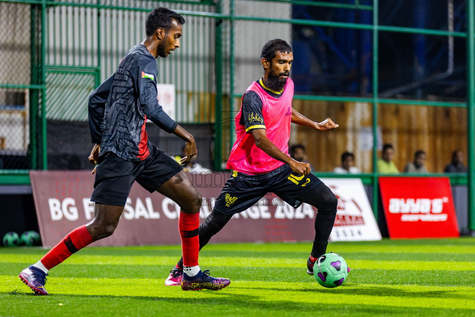 Bows vs RDL in Day 6 of BG Futsal Challenge 2024 was held on Sunday, 17th March 2024, in Male', Maldives Photos: Nausham Waheed / images.mv