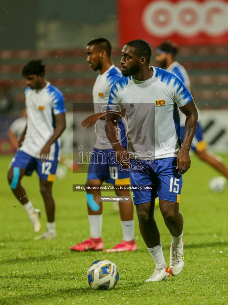 Nepal vs Sri Lanka in SAFF Championship 2021 held on 4th October 2021 in Galolhu National Stadium, Male', Maldives