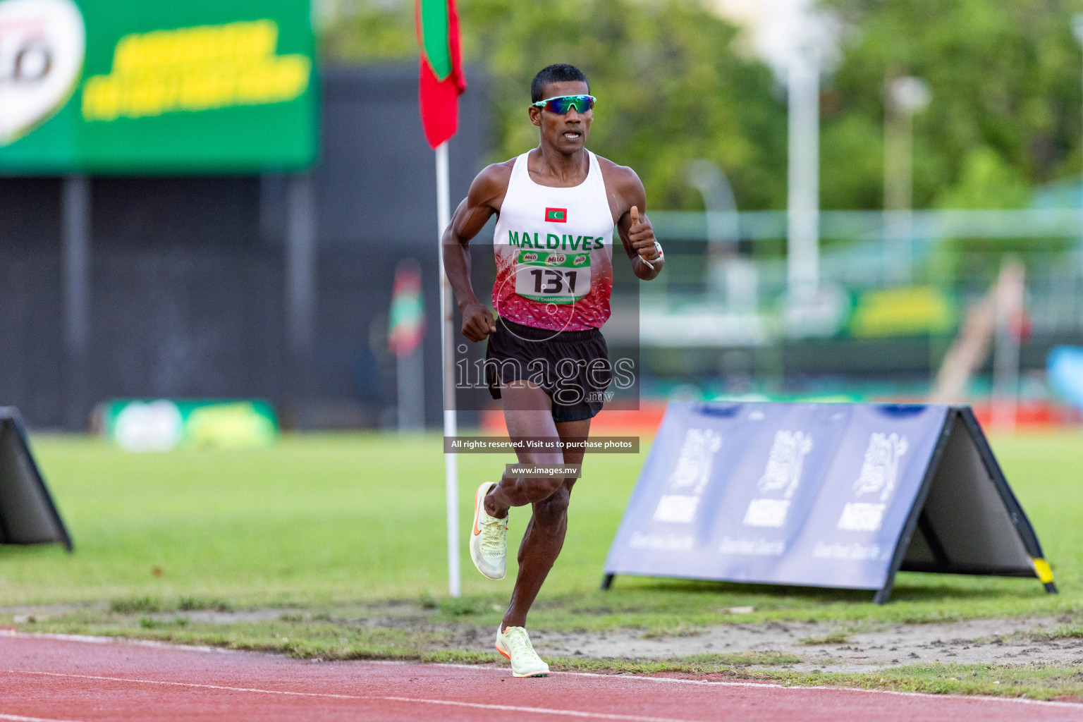 Day 1 of National Athletics Championship 2023 was held in Ekuveni Track at Male', Maldives on Thursday 23rd November 2023. Photos: Nausham Waheed / images.mv