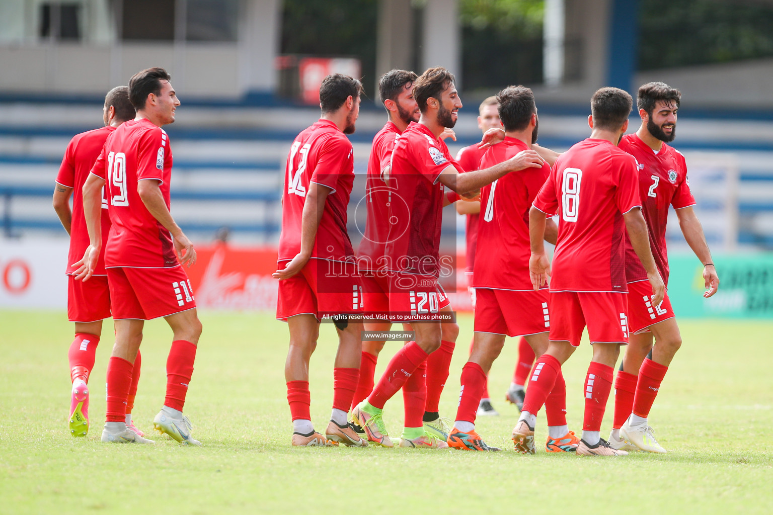 Lebanon vs Maldives in SAFF Championship 2023 held in Sree Kanteerava Stadium, Bengaluru, India, on Tuesday, 28th June 2023. Photos: Nausham Waheed, Hassan Simah / images.mv