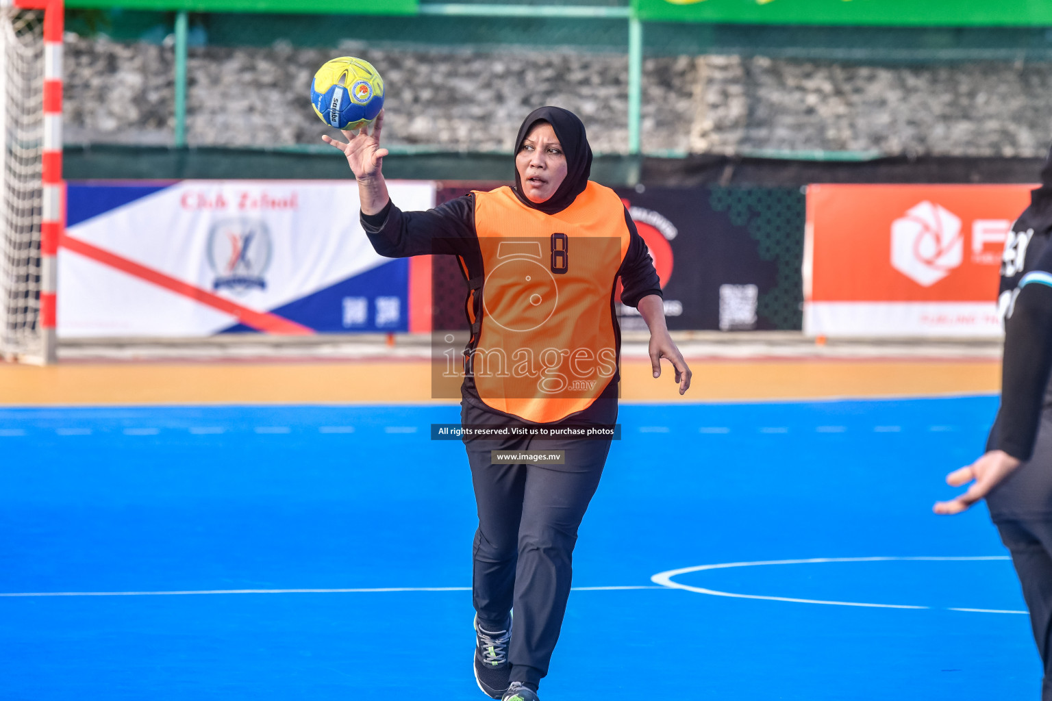 Day 8 of Milo 6th Inter Office Handball Tournament 2022 - Photos by Nausham Waheed