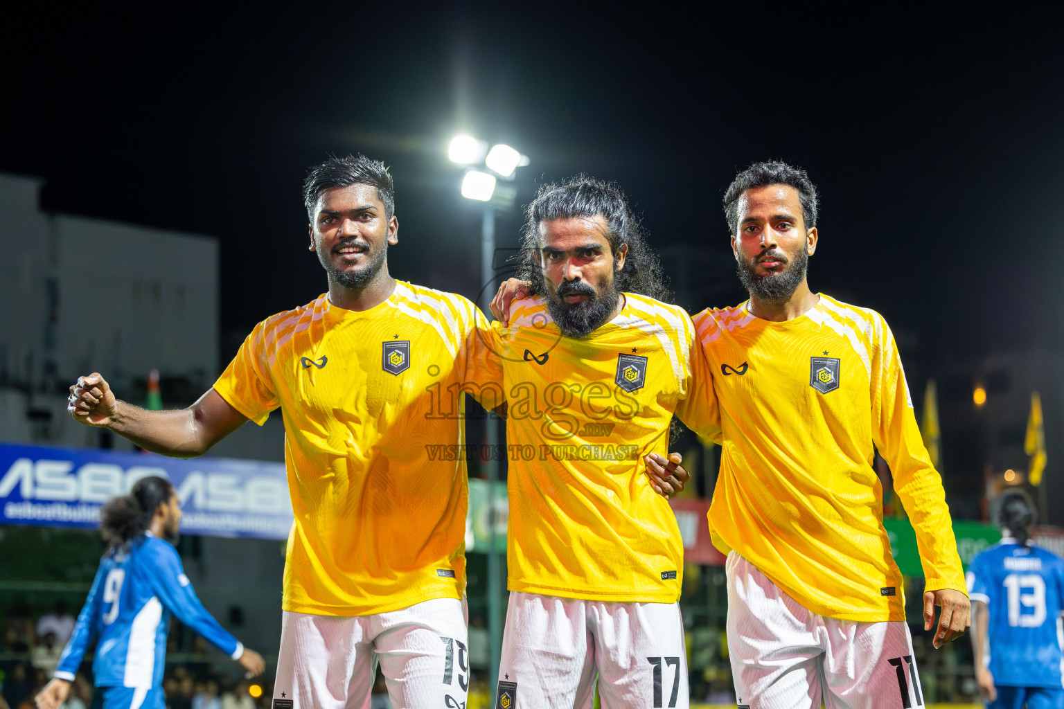 RRC vs FEN in Day 4 of Club Maldives Cup 2025 was held in Rehendi Futsal Ground, Hulhumale', Maldives on Thursday, 2nd October 2025. Photos: Mohamed Mahfooz Moosa / images.mv