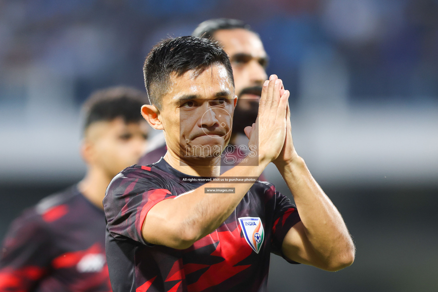 Kuwait vs India in the Final of SAFF Championship 2023 held in Sree Kanteerava Stadium, Bengaluru, India, on Tuesday, 4th July 2023. Photos: Nausham Waheed / images.mv