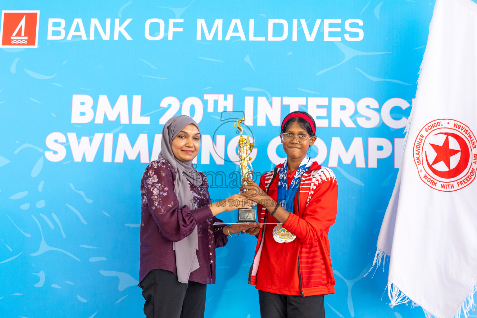 Closing ceremony of BML 20th Inter-School Swimming Competition was held in Hulhumale' Swimming Complex on Saturday, 19th October 2024. 
Photos: Ismail Thoriq