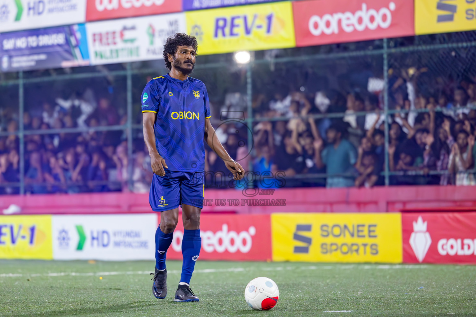 B Eydhafushi vs L Gan in the Final of Golden Futsal Challenge 2024 was held on Thursday, 7th March 2024, in Hulhumale', Maldives 
Photos: Ismail Thoriq / images.mv