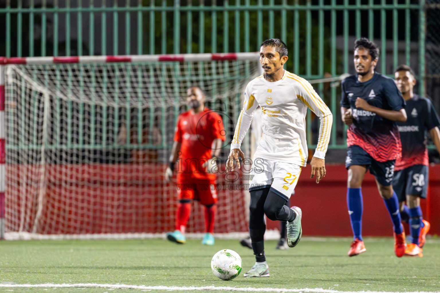 Club Apollo vs Club Hajj in Day 6 of Office League 2025 was held on Monday, 21st April 2025 in Hulhumale', Maldives. Photos: Ismail Thoriq / images.mv
