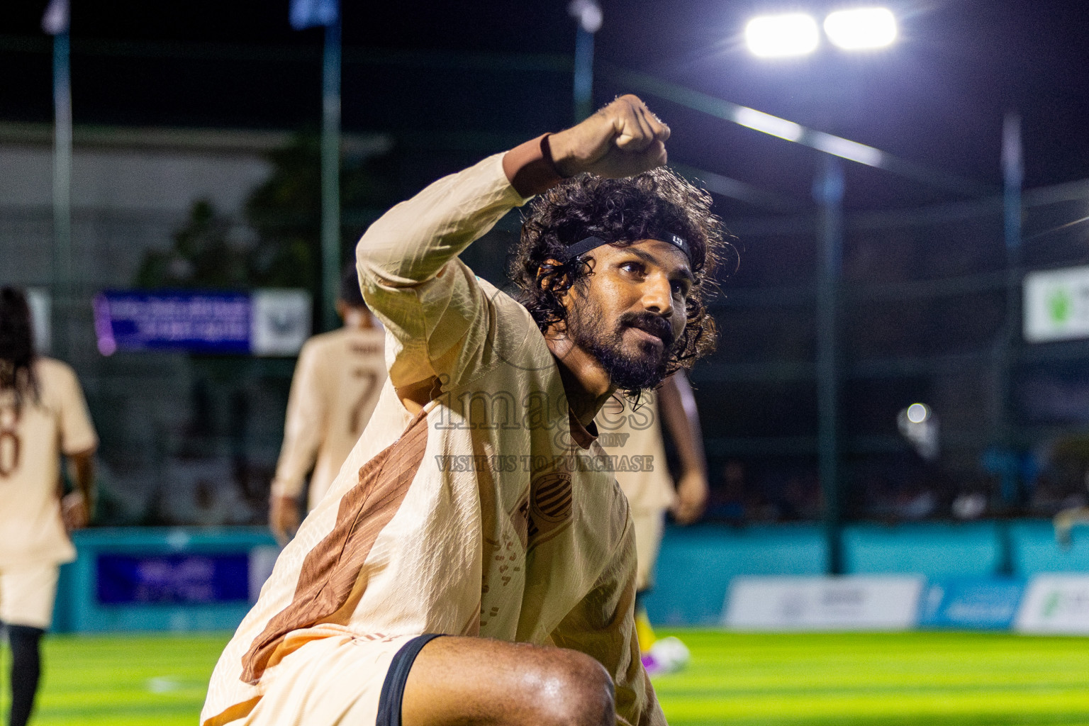Dee Cee Jay SC vs Fools SC in Semi Finals of Laamehi Dhiggaru Ekuveri Futsal Challenge 2025 was held on Sunday, 27th July 2025, at Dhiggaru Futsal Ground, Dhiggaru, Maldives Photos: Nausham Waheed  / images.mv