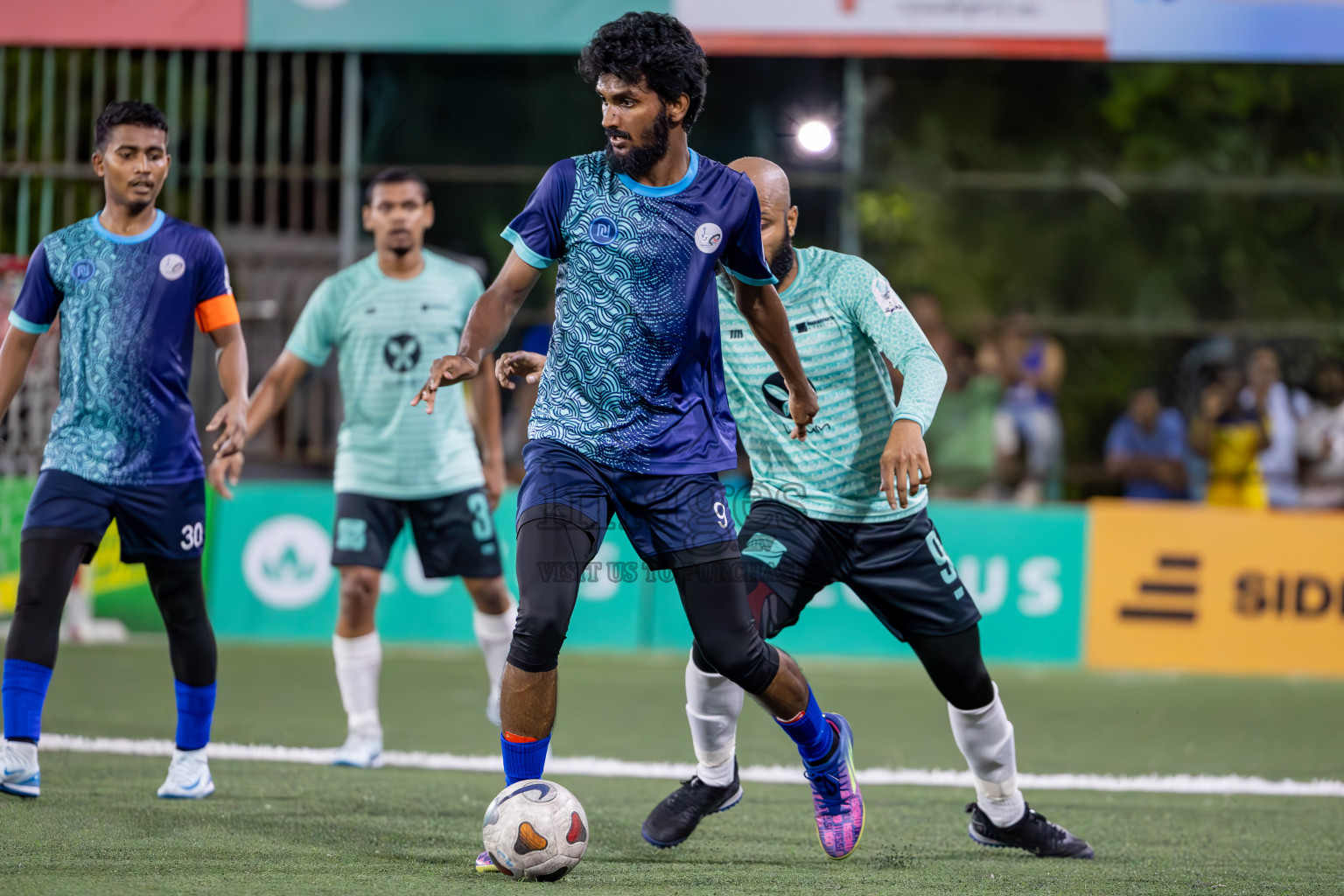 Dharumavantha vs Thauleemee Gulhun in Club Maldives Classic 2024 held in Rehendi Futsal Ground, Hulhumale', Maldives on Saturday, 14th September 2024. Photos: Ismail Thoriq / images.mv