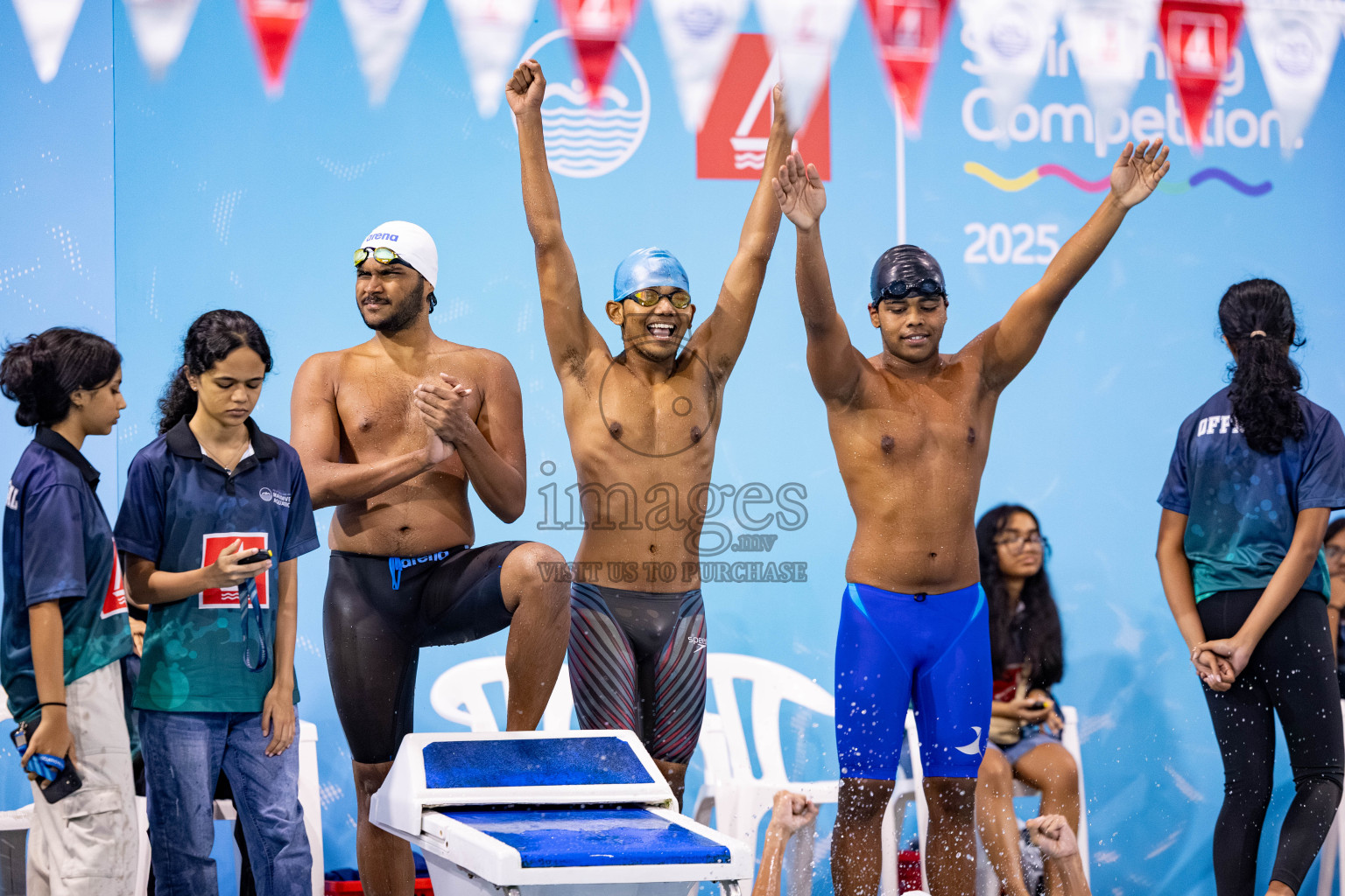 Day 6 of BML 21st Interschool Swimming Competition 2025 was held in Hulhumale' Swimming Pool, Hulhumale', Maldives on Thursday, 16th October 2025.
Photos: Hassan Simah / images.mv