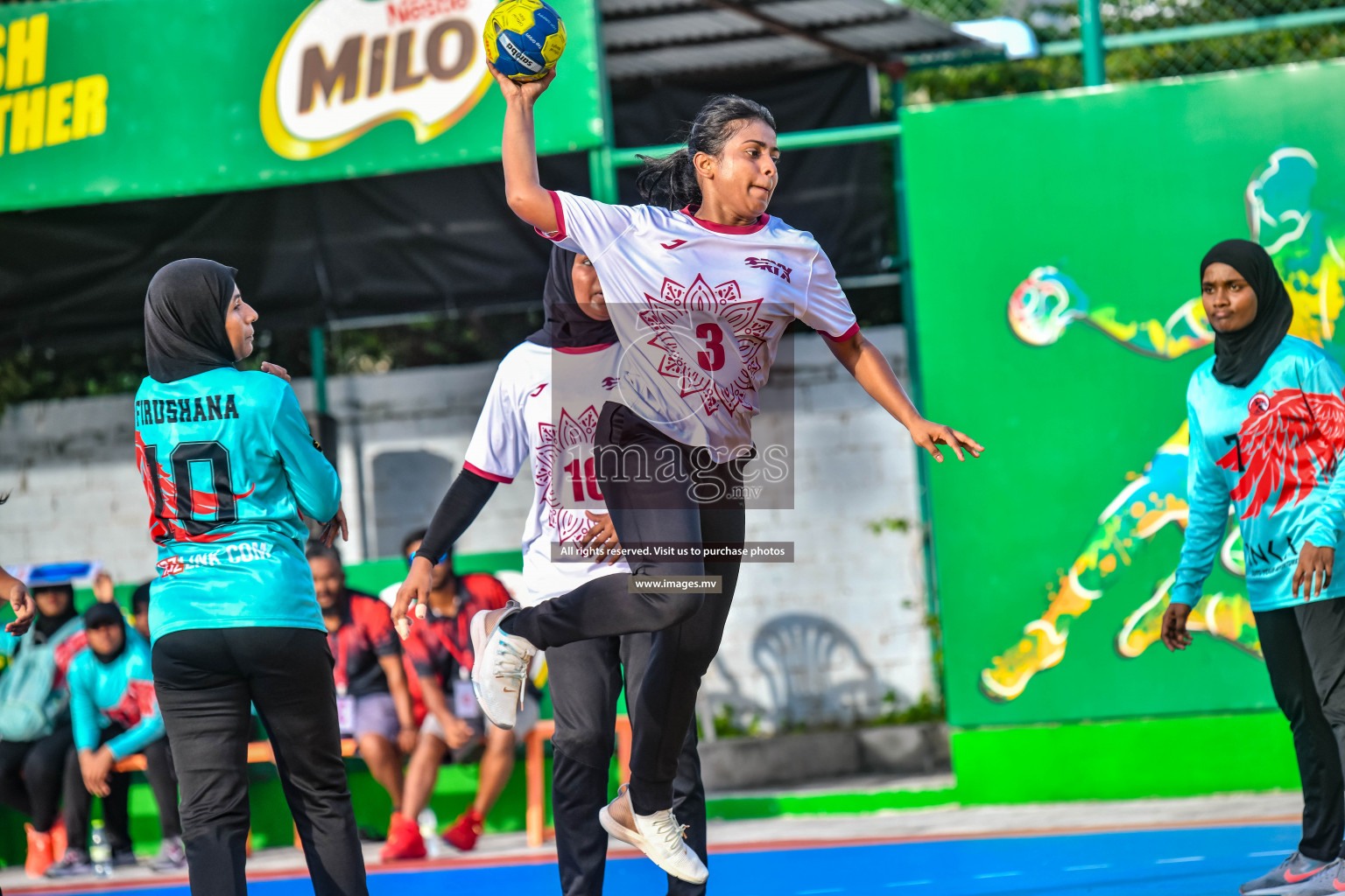 Milo 5th Handball Maldives Championship 2022 Day 17 held in Male', Maldives on 04th July2022 Photos By: Nausham Waheed /images.mv