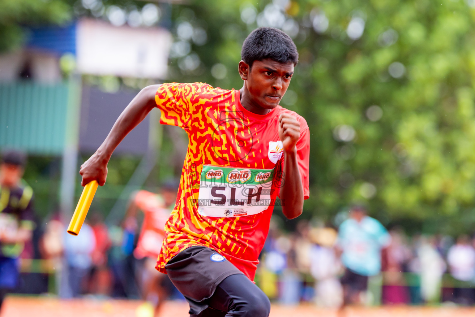 Day 6 of Inter-school Athletics Championship 2025 held in Ekuveni Synthetic Track, Male', Maldives on Sunday, 12th October 2025. Photos by: Nausham Waheed / Images.mv