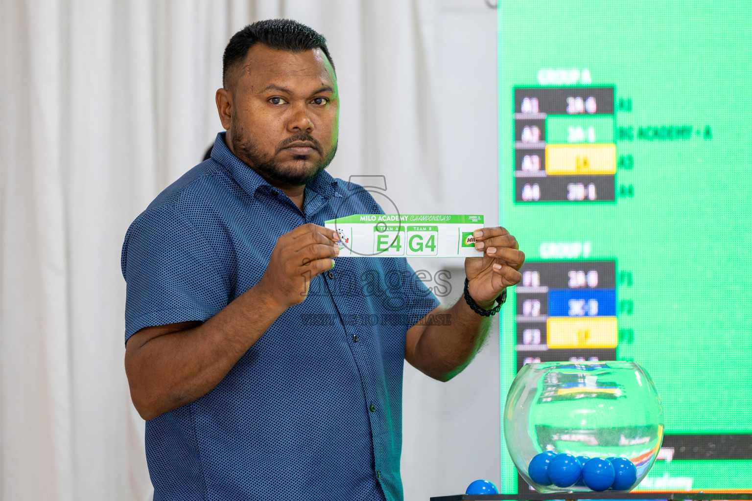 Draw Ceremony of MILO Academy Championship 2025 (U-12) was held at Manhattan Business Hotel in Male', Maldives on Monday, 28th April 2025. 
Photos: Ismail Thoriq / images.mv