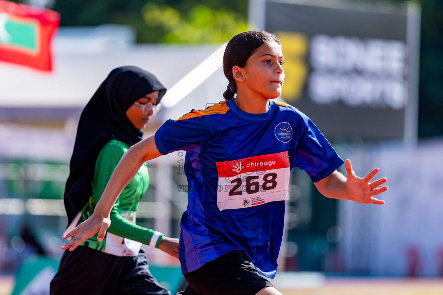 Day 1 of Inter-school Athletics Championship 2025 held in Ekuveni Synthetic Track, Male', Maldives on Monday, 06th October 2025. Photos by: Nausham Waheed / Images.mv