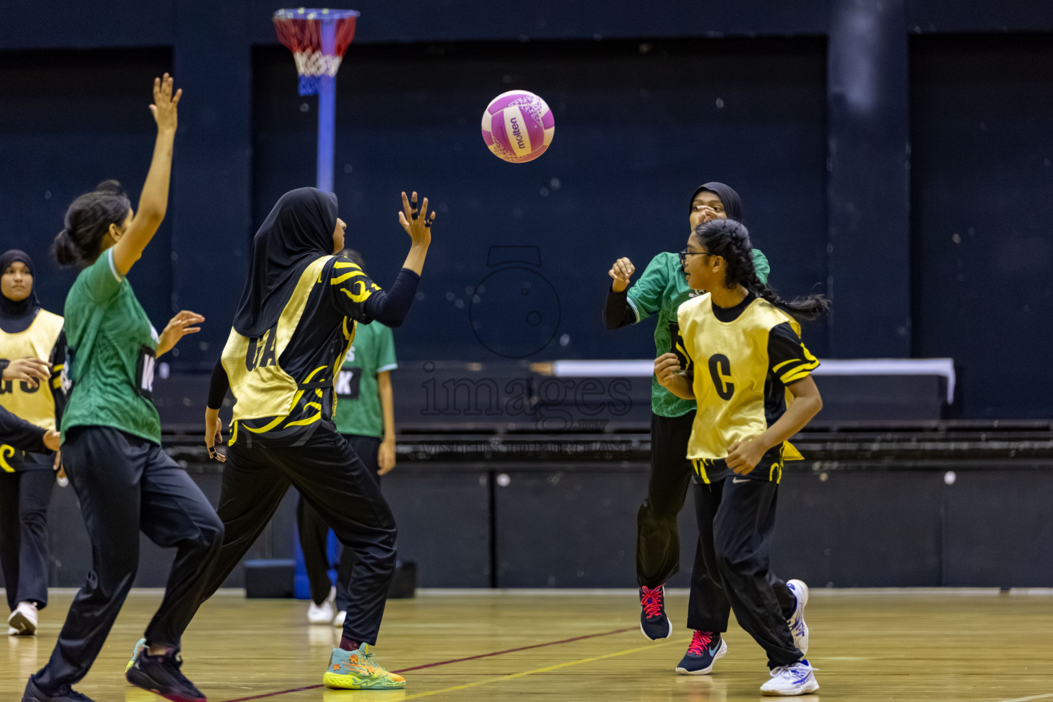 Day 8 of 26th Inter-School Netball Tournament 2025 was held in Social Center Indoor Hall on Sunday, 26th October 2025. Photos: Hassan Simah / images.mv