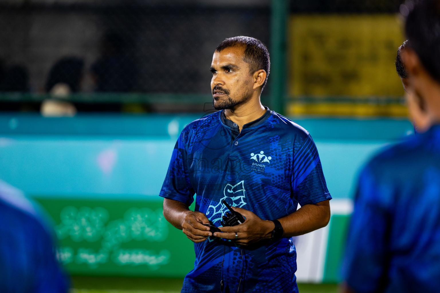 Dee Cee Jay SC vs Comienzo FC in Day 2 of Laamehi Dhiggaru Ekuveri Futsal Challenge 2025 was held on Friday, 25th July 2025, at Dhiggaru Futsal Ground, Dhiggaru, Maldives Photos: Nausham Waheed  / images.mv