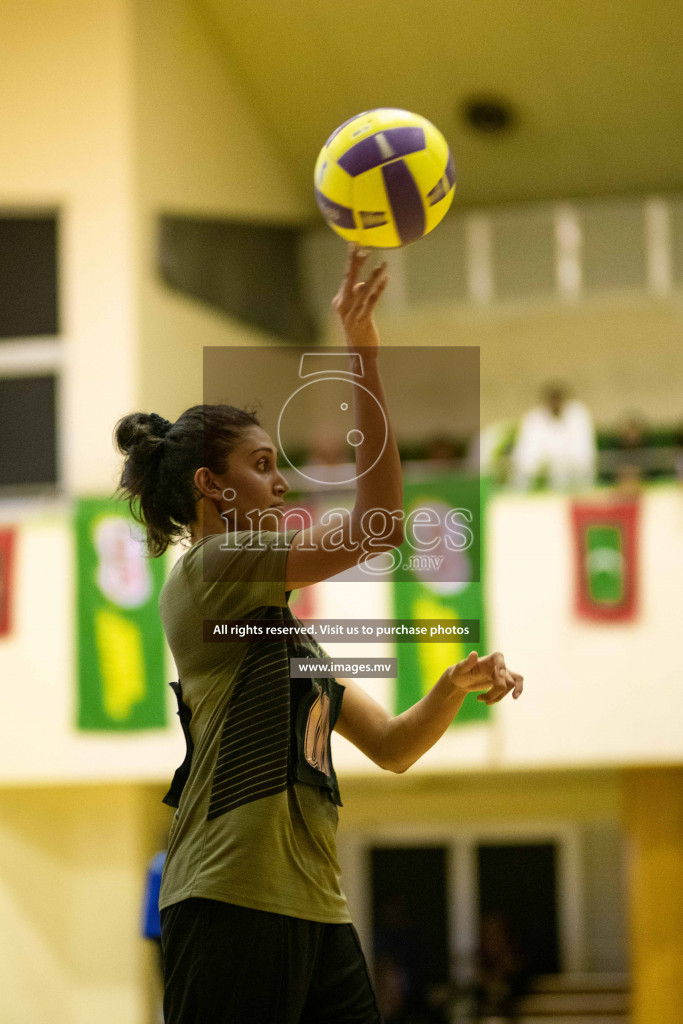 Green Streets vs Mahibadhoo Sports Club in the Semi Finals of Milo National Netball Tournament 2021 held on 3 December 2021 in Male', Maldives, Photos by Maanish