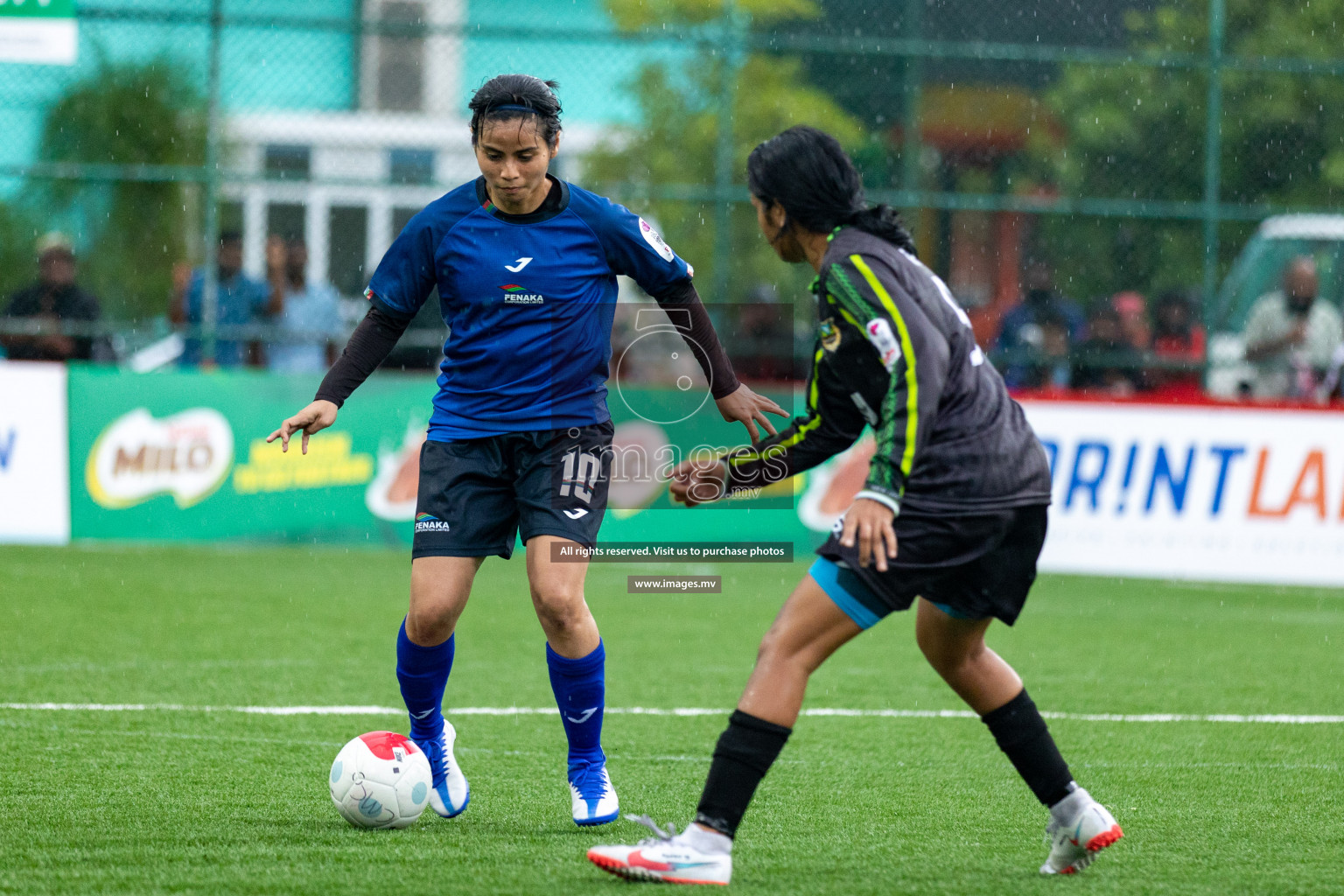 WAMCO vs Team Fenaka in Eighteen Thirty Women's Futsal Fiesta 2022 was held in Hulhumale', Maldives on Friday, 14th October 2022. Photos: Hassan Simah / images.mv