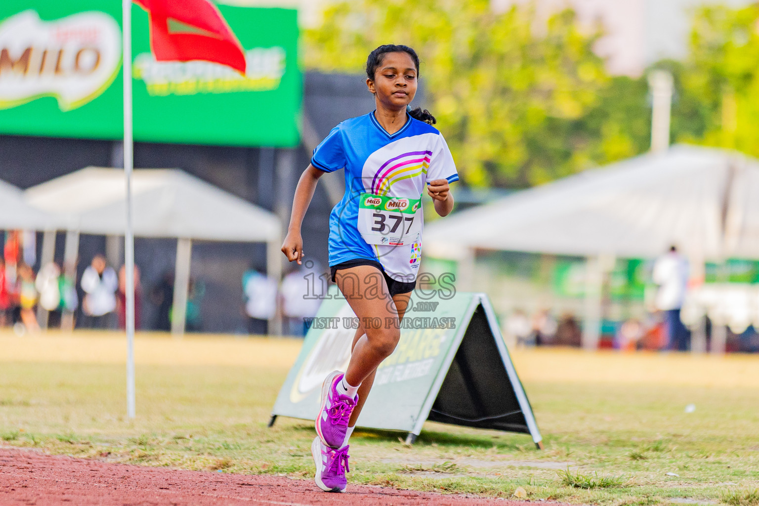 Day 3 of Inter-school Athletics Championship 2025 held in Ekuveni Synthetic Track, Male', Maldives on Wednesday, 08th October 2025. Photos by: Areef Adam  / Images.mv