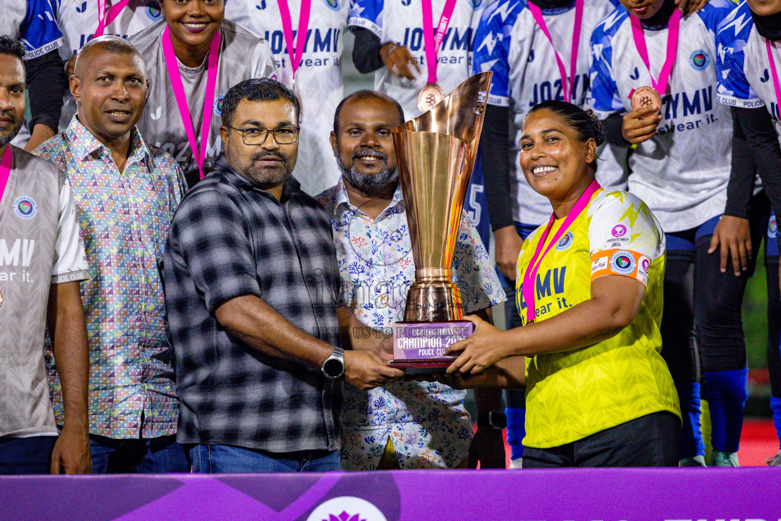 MPL vs POLICE CLUB in Finals of Eighteen Thirty 2024 held in Rehendi Futsal Ground, Hulhumale', Maldives on Sunday, 22nd September 2024. Photos: Nausham Waheed, Shu / images.mv