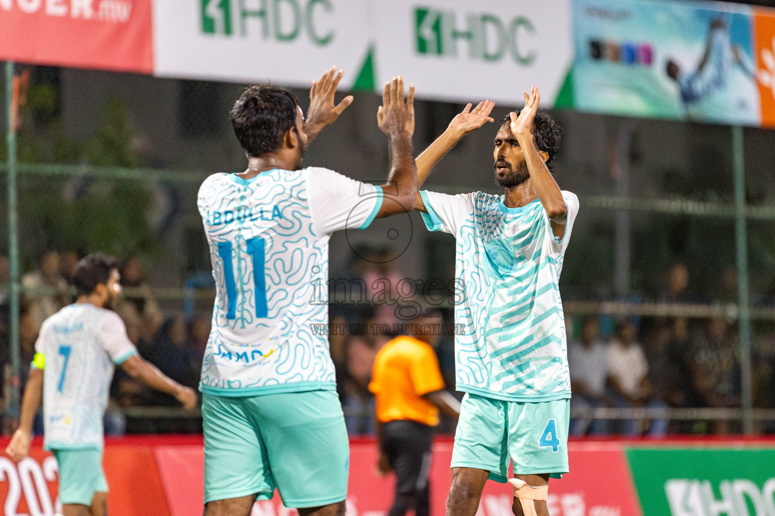 CLUB TRC vs FEHI FAHI CLUB in Club Maldives Classic 2024 held in Rehendi Futsal Ground, Hulhumale', Maldives on Monday, 9th September 2024. 
Photos: Mohamed Mahfooz Moosa / images.mv