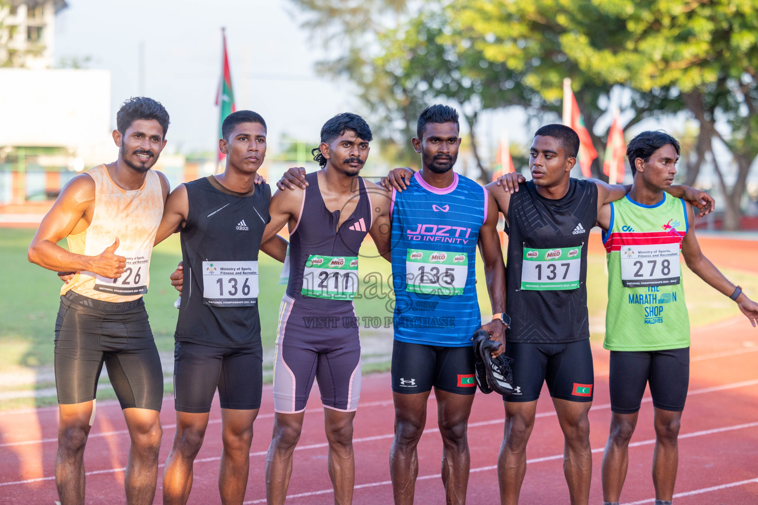 Day 1 of 33rd National Athletics Championship was held in Ekuveni Track at Male', Maldives on Thursday, 5th September 2024. Photos: Shuu Abdul Sattar / images.mv