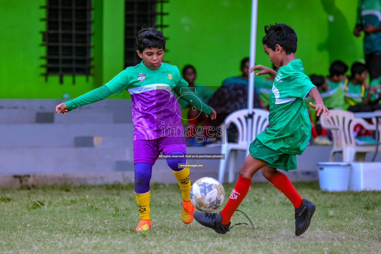 Day 2 of Milo Kids Football Fiesta 2022 was held in Male', Maldives on 20th October 2022. Photos: Nausham Waheed/ images.mv