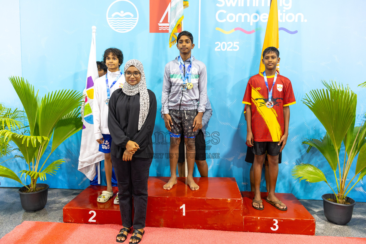 Day 5 of BML 21st Interschool Swimming Competition 2025 was held in Hulhumale' Swimming Pool, Hulhumale', Maldives on Wednesday, 15th October 2025.
Photos: Ismail Thoriq, Hassan Simah / images.mv