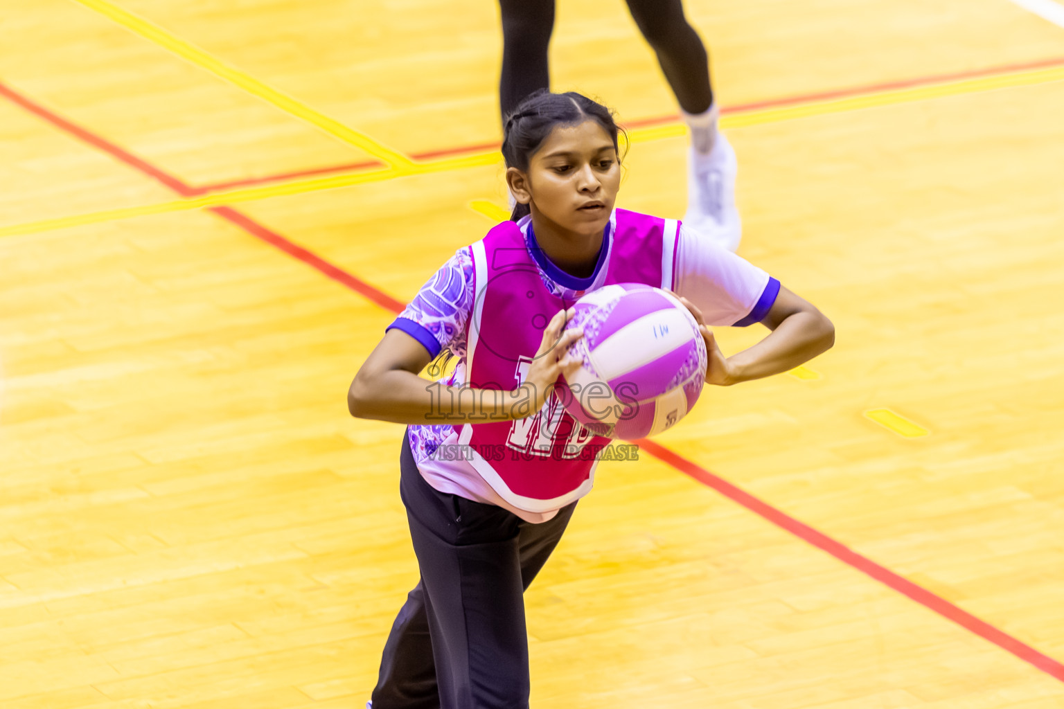 KYRC vs N Sports A in Day 5 of 24th Milo Netball Association Championship held in Social Center at Male', Maldives on Friday, 5th September 2025. Photos: Nausham Waheed / images.mv