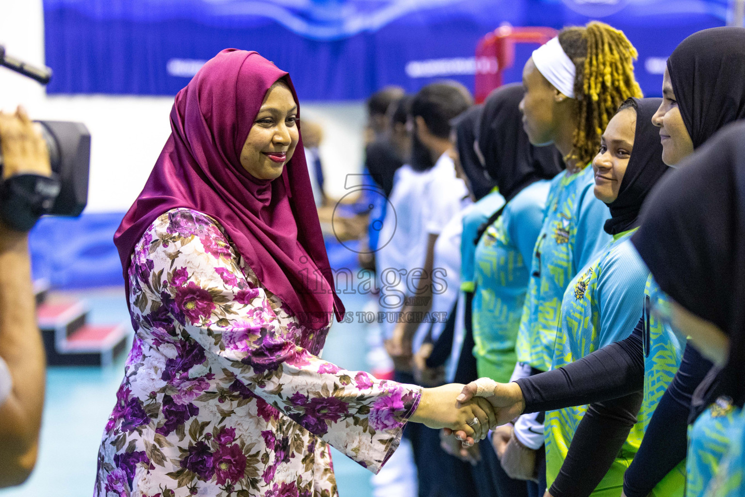 Final of Women's Division of Volleyball Association Cup 2023 held in Male', Maldives on Tuesday, 9th January 2024 at Social Center Indoor Hall Photos By: Nausham Waheed /images.mv