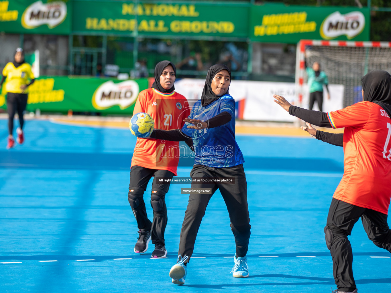 Day 7 of MILO 6th Inter Office Handball Tournament 2022 Photos by Ismail Thoriq & Shu Abdul Sattar