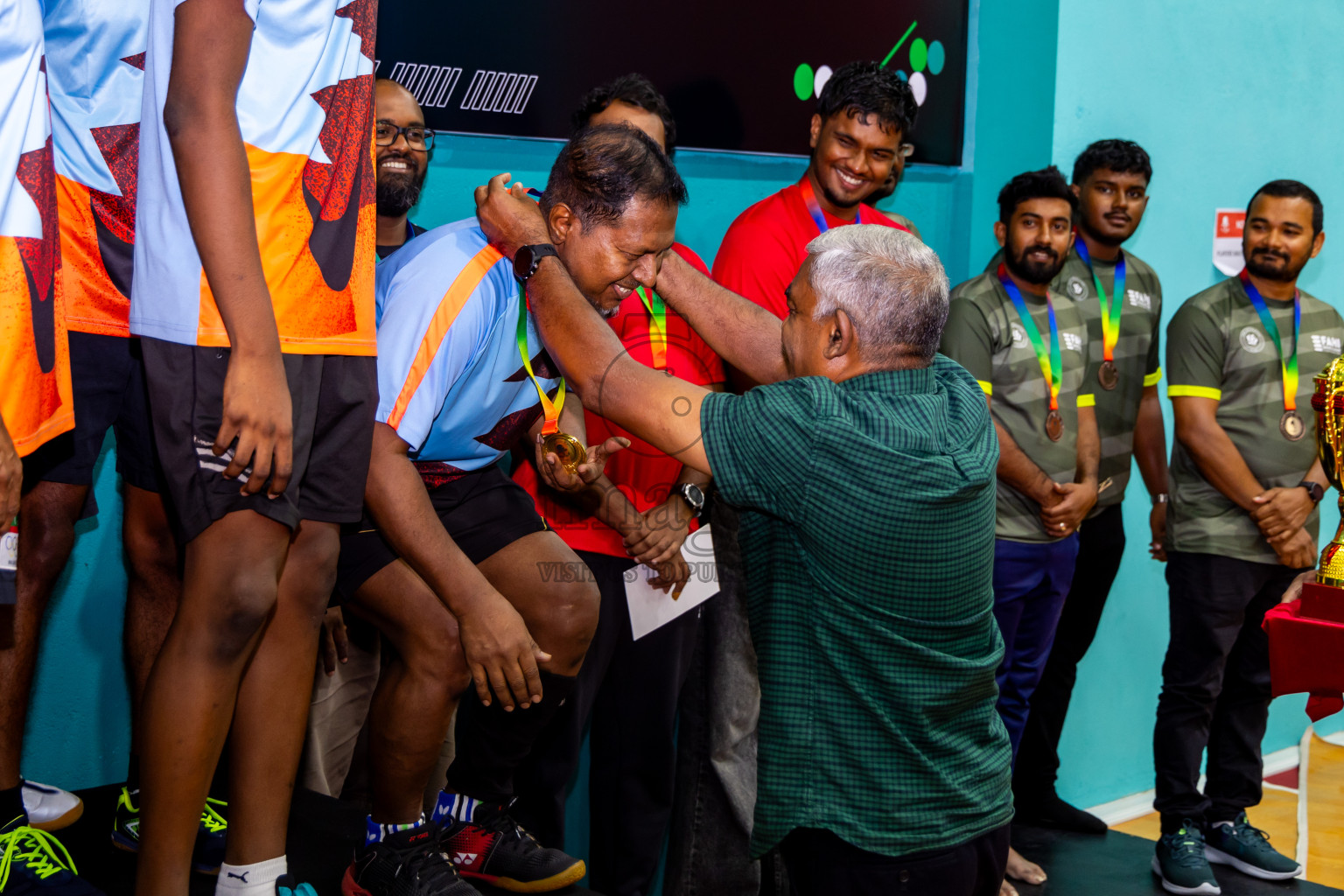 Finals of 9th Inter Office Company & Resort Table Tennis Tournament was held in Male' TT Hall, Male', Maldives on Saturday, 16th November 2024. Photos: Nausham Waheed / images.mv