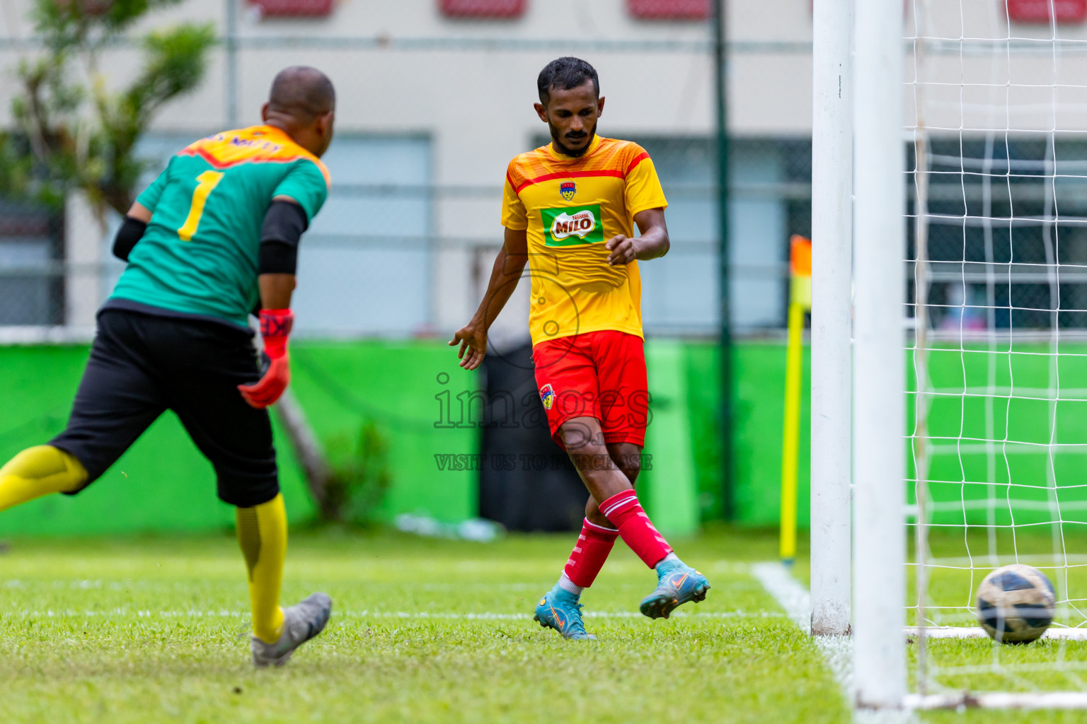 Day 3 of MILO Soccer 7 v 7 Championship 2024 was held at Henveiru Stadium in Male', Maldives on Saturday, 25th April 2024. Photos: Nausham Waheed / images.mv